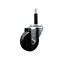 Service Caster 3.5'' SS Phenolic Wheel Swivel 3/4'' Expanding Stem Caster SCC-SSEX20S3514-PHS-34 - alternate 1